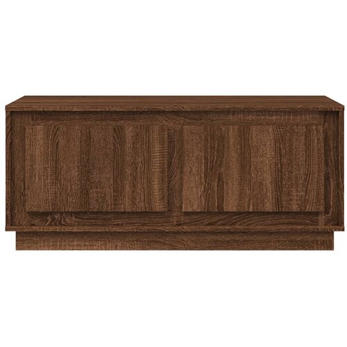  Stolić za kavu boja smeđeg hrasta 102x50x44cm konstruirano drvo Slike