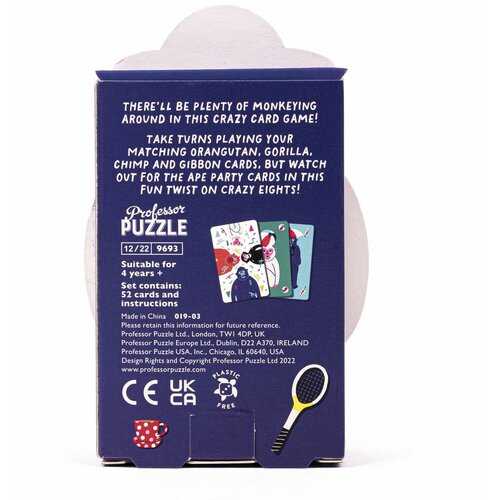 Professor Puzzle Igra Crazy Apes Slike