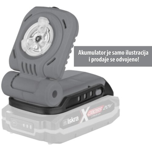 Iskra radna led svjetiljka (20 v, bez akumulatora) + bauhaus jamstvo 5 godina na uređaje na električni ili motorni pogon Cijene