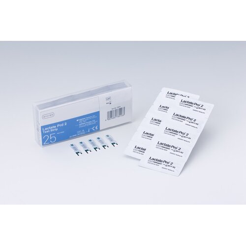  ARKRAY&amp;quot; Lactate pro 2&amp;quot; testni lističi za merjenje mlečne kisline 25 kom. Slike