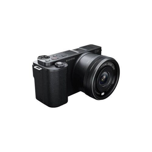 Easypix PowerPro VX6430 digitalni fotoaparat 8 Megapiksela Zoom (optički): 10 x crna ugrađena baterija, WiFi, 4K-video, Slike