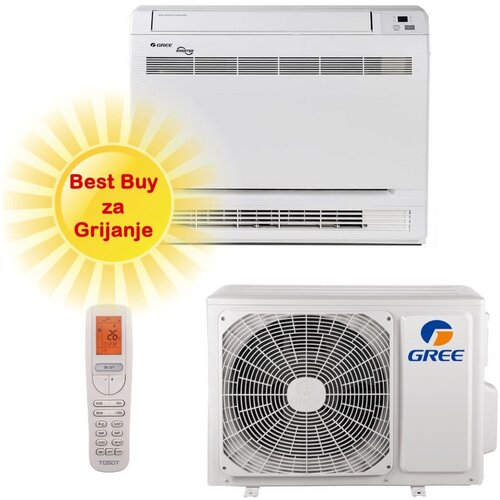Gree klima uređaj 2,6kW GEH09AA - podna/parapetna, za prostor do 25m2, a++ energetska klasa Cijene
