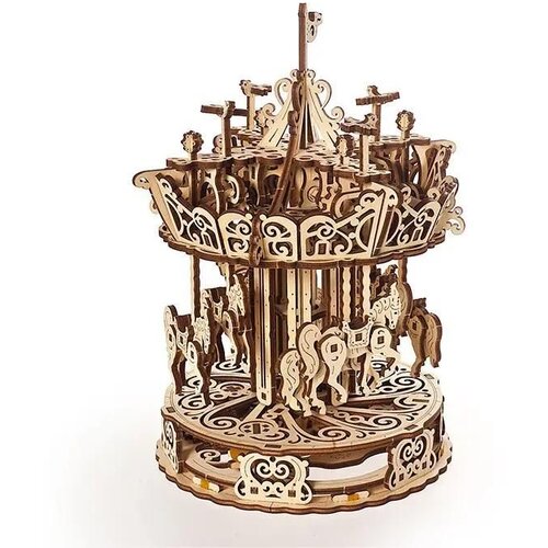 UGEARS 3d eko mehanička slagalica puzzle - RINGI&amp;Scaron;PIL Slike