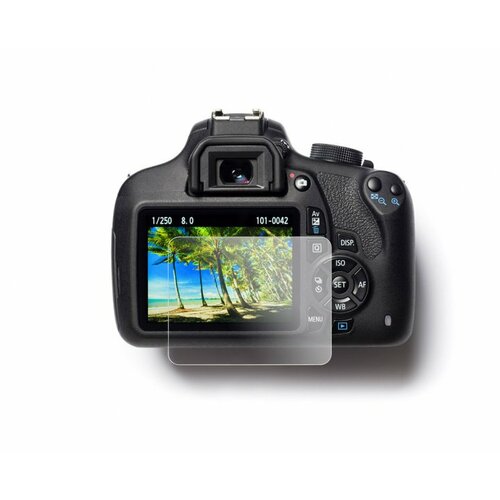 Easycover GSPC80D zaštitno staklo za ekran za fotoaparat Canon 70D/80D/77D/6D Mark II/90D Slike