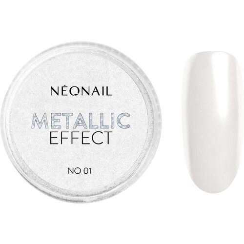 NeoNail Metallic Effect svjetlucavi prah za nokte nijansa 01 1 g Slike