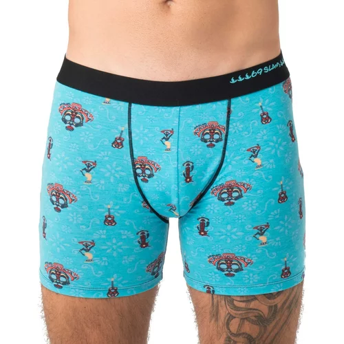 69SLAM Men's boxers fit bamboo day of the dead (MPBDOF-BB)
