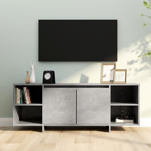 vidaXL TV ormarić siva boja betona 130 x 35 x 50 cm od iverice Cijene