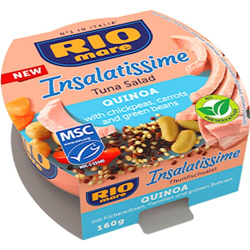 Rio Mare tuna u salati sa kinoom 160g Slike