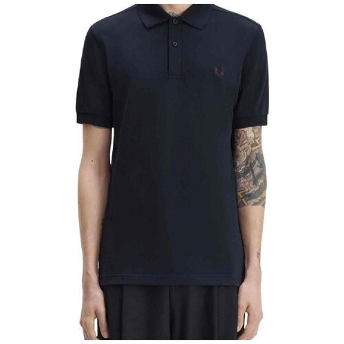 Fred Perry Polo majice kratki rokavi M6000 91C Modra Slike