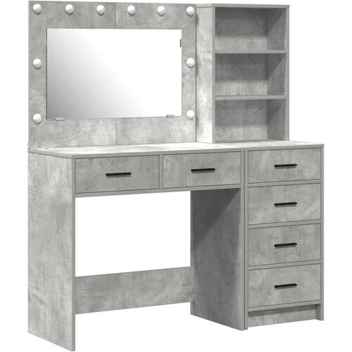  Toaletni stol Siva 78.5 x 41 x 135 cm Konstruirano drvo Slike