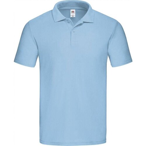 Fruit Of The Loom Blue Men's Polo Shirt Original Polo Friut of the Loom Cene
