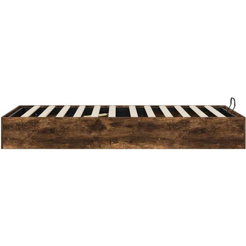  Otoman krevet Dimljeni hrast 193 x 120 x 25 cm Iverica - Dimljeni hrast 100 x 200 cm Slike