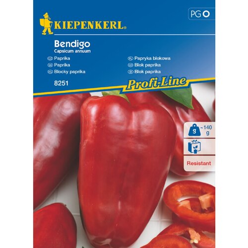KIEPENKERL Sjeme povrća paprika Bendigo (Capsicum annuum, Berba: Kolovoz) Slike