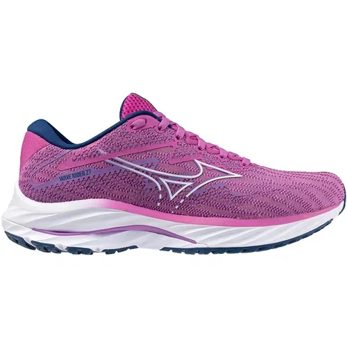 Mizuno wave rider 27, ženske patike za trčanje, pink J1GD2303