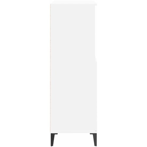 Highboard Bijela 60 x 36 x 110 cm Konstruirano drvo Slike
