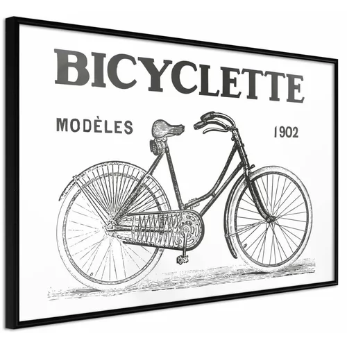 Poster - Bicyclette 45x30