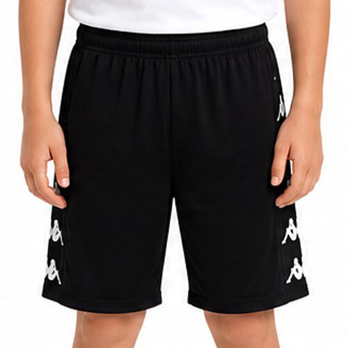 Kappa &amp;Scaron;orts za dečake 4Team Durchet, Crni Slike