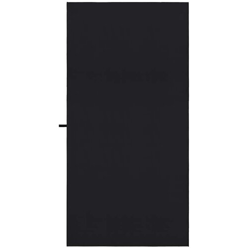  Sportski Ručnici 2 pcs Crna 180 x 90 cm Poliester i poliamid Slike