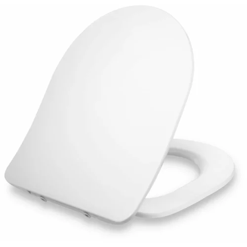 Blumfeldt Aliano, daska za toalet, D-oblik, automatsko preklapanje, antibakterijsko, bijelo