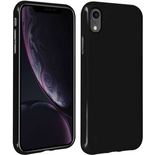 AVIZAR Crn silikonski etui iz upogljivega gela str. Apple iPhone XR, (20616655) Slike