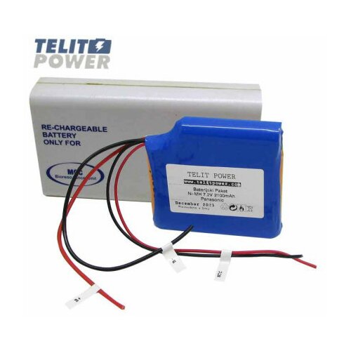 Telit Power baterija NIMH 7.2V 2100mAh Panasonic za MCC bioresonance unit ( P-2254 ) Cene