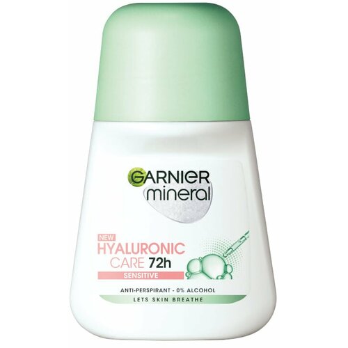 Garnier mineral hyaluronic care 72H dezodorans roll on 50ml ( 1100009479 ) Slike