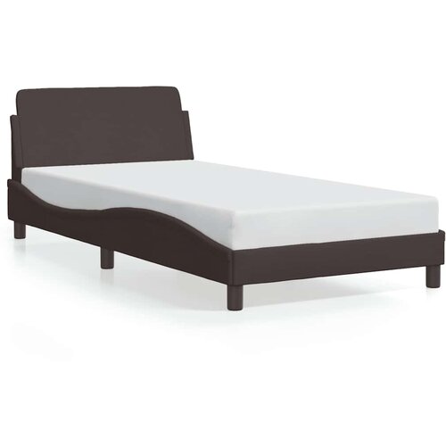  Okvir za krevet Dover tamnosmeđi 100x200 cm od tkanine Slike