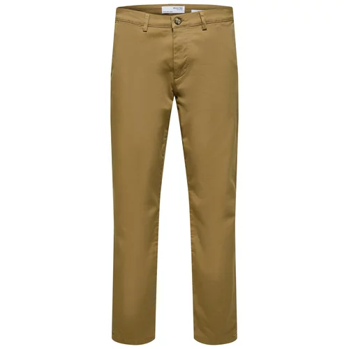 Selected Homme Chino hlače 'New Miles' konjak