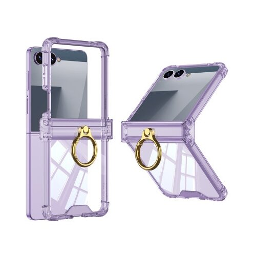  Futrola ring lines za samsung f751b galaxy z flip 7 5g ljubicasta (gkk case) ( F121529 ) Cene
