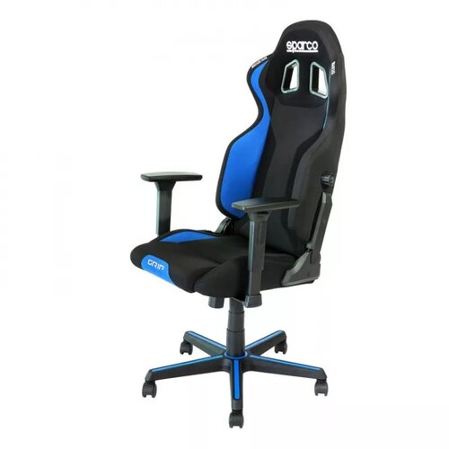 Sparco grip gaming office chair black/blue Slike