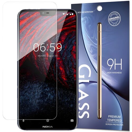  Kaljeno staklo 9H za Nokia Nokia X6 2018/Nokia 6.1 Plus - Prozirna KP13260 Cene