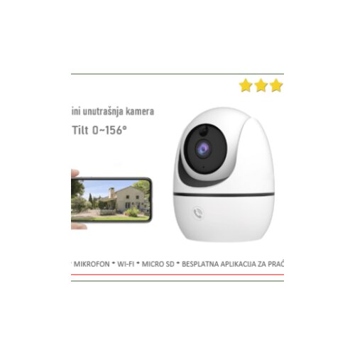 Longse bežična mini IP kamera 3MP Slike