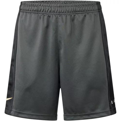 Nike Sportswear Hlače 'AIR' zlata / temno siva / črna / bela