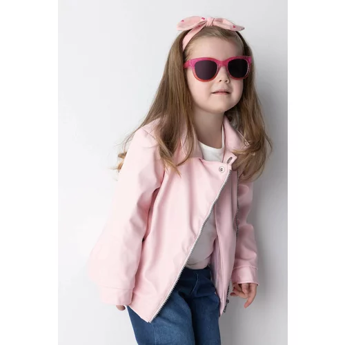 Defacto Baby Girls Faux Leather Coat