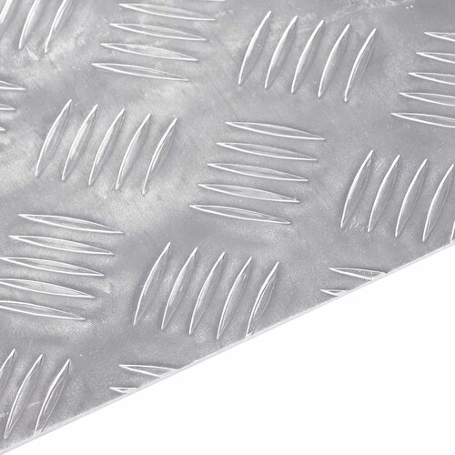  Stepenica Pravokutni 2 pcs Srebrno 50 x 30 cm Aluminij Slike