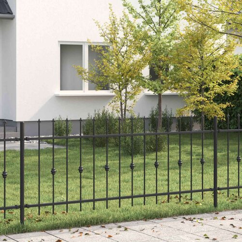  Vrh z bodicami Črna 200 x 130 cm Pra&scaron;no lakirano jeklo, (5000157854) Cene