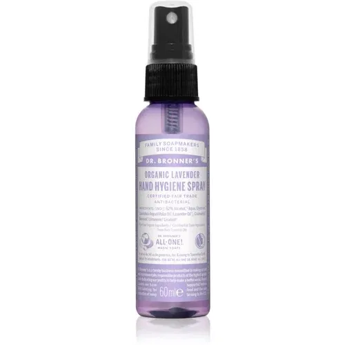 DR. BRONNER'S Lavender sprej za čišćenje bez ispiranja za ruke 60 ml