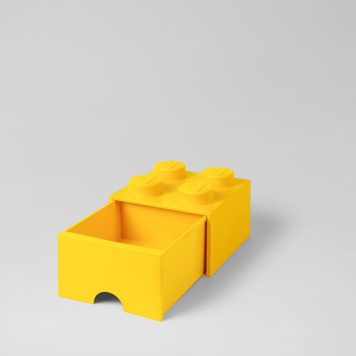 Lego kocka s predalnikom za shranjevanje 4 yellow Cene