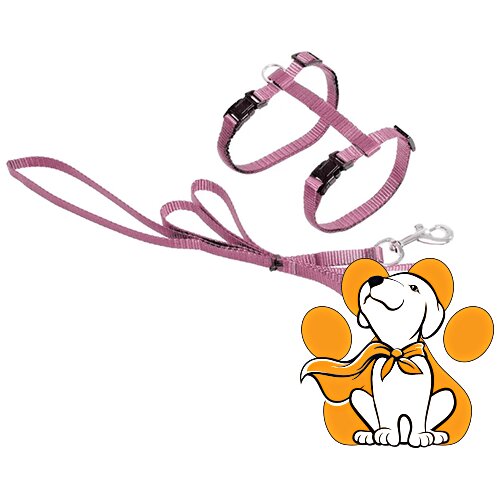 Flamingo am Sa Povodnikom Za Mačke Artsportiv Plus, Roze, 10mm/110cm Cene