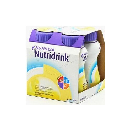 Nutricia Nutridrink Vanila, 200ml, 4 komada Slike