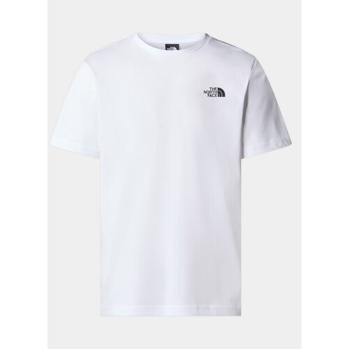 The North Face Majica Redbox NF0A87NP Bela Regular Fit Slike