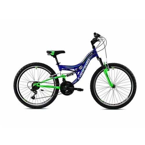 Capriolo bicikl MTB CTX240 24''''/18HT plavo-zeleno Slike