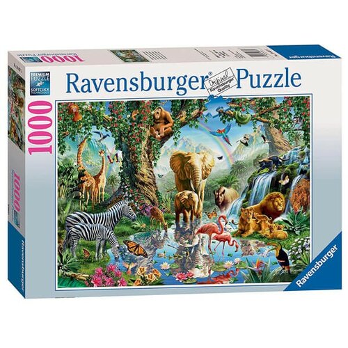 Ravensburger puzzle (slagalice) - zabava u dzungli Slike