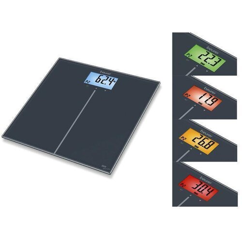 Beurer GS 280 Genius BMI Digitalna vaga, osobna vaga, opseg opterećenja (max.)=180 kg Crna Cijene