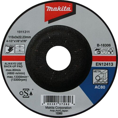 Makita fleksibilni brusni disk za metal B-18306 Cene