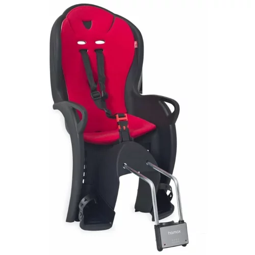 Hamax Sedež za zadaj (do 22 kg) Kiss črna/rdeča
