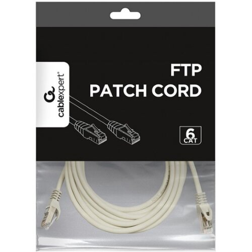 Gembird Kabel rdeči dragulj ftp cat6 5m gris, (20754885) Cene