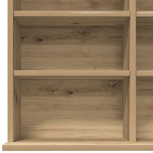 VidaXL CD omarica iz umetnega hrasta - 101x23x177.5 cm narejena iz inženirskega lesa Slike