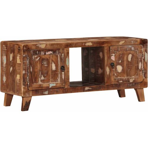 TV ormarić 105x46x32 cm od masivnog obnovljenog drva Cijene