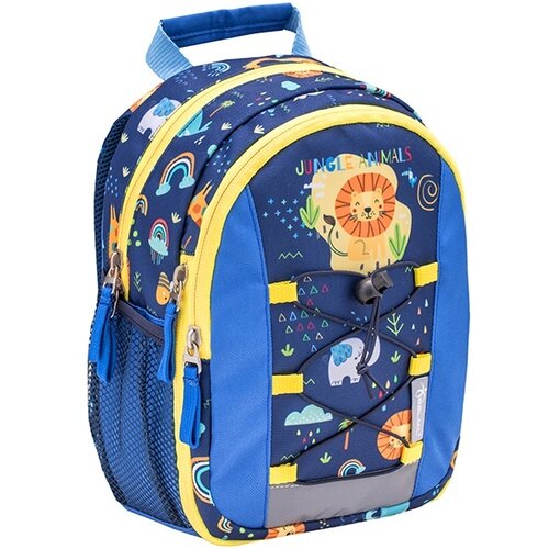 Belmil Dečiji ranac Mini Kiddy 305-9 Little Jungle plava 20x23x9+6cm Cene
